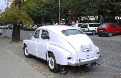 FSO Warszawa M-20 na ślub